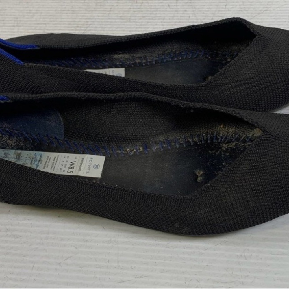 Rothy's Black and Blue Women's Flats